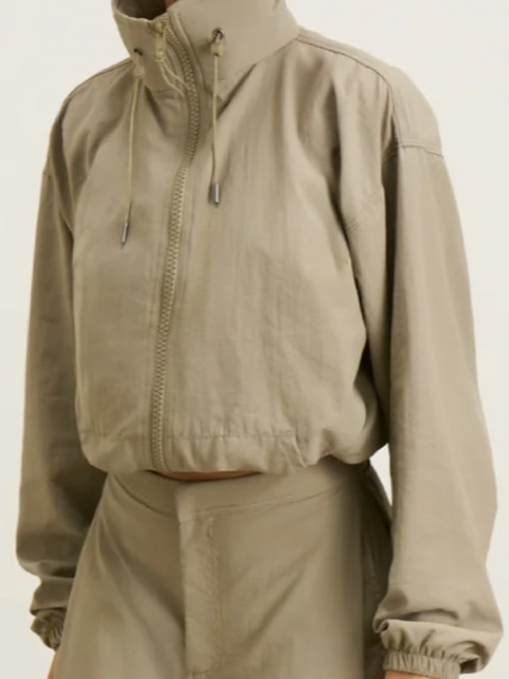 *NWT Joah Brown Classic Windbreaker in color Desert Sage, size S/M.